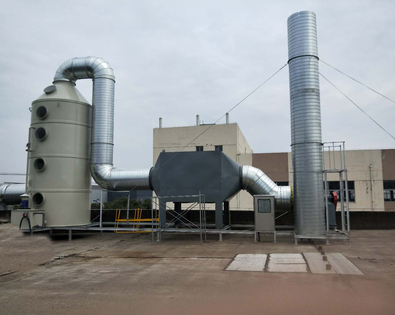 某橡胶行业VOCs废气处理工程